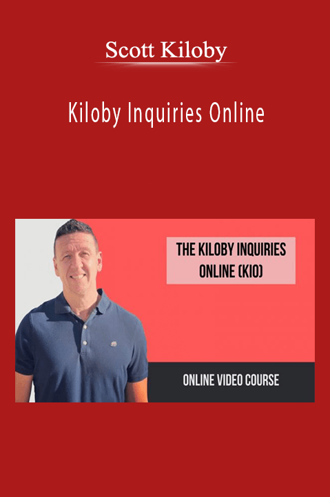 Scott Kiloby - Kiloby Inquiries Online