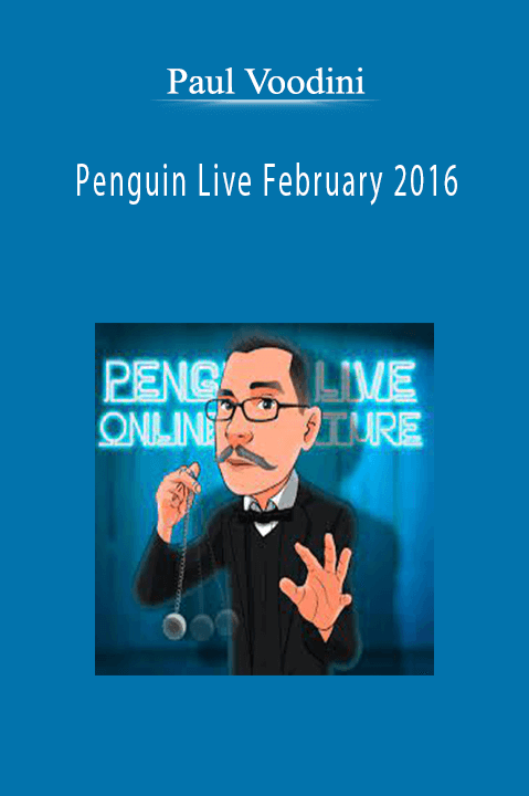 Paul Voodini - Penguin Live February 2016