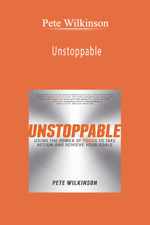 Pete Wilkinson - UnstoppablePete Wilkinson - Unstoppable