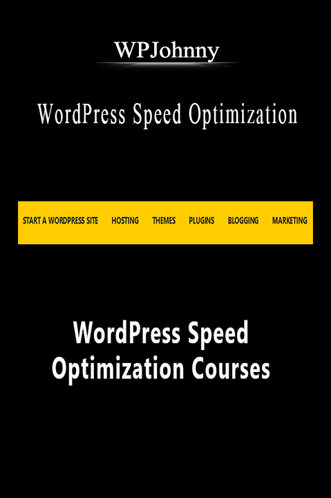 WPJohnny - WordPress Speed Optimization.