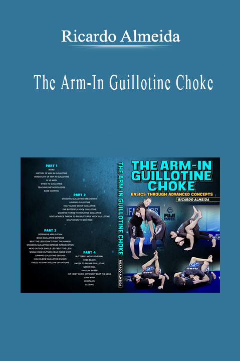 Ricardo Almeida - The Arm-In Guillotine Choke.