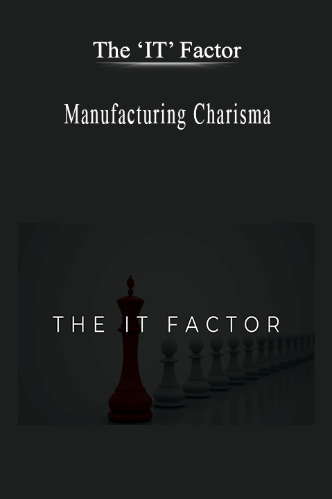 The ‘IT’ Factor - Manufacturing ​Charisma.