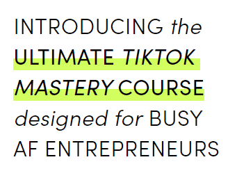 TikTok Accelerator 2022