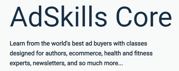 AdSkills Pro FULL SUITE (CORE+) (October 2022 Access Only)1