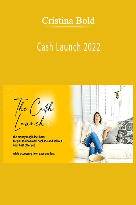 Cristina Bold – Cash Launch 2022
