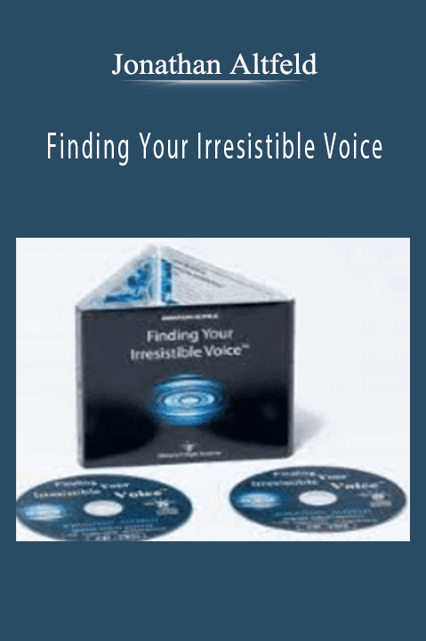 Jonathan Altfeld – Finding Your Irresistible Voice