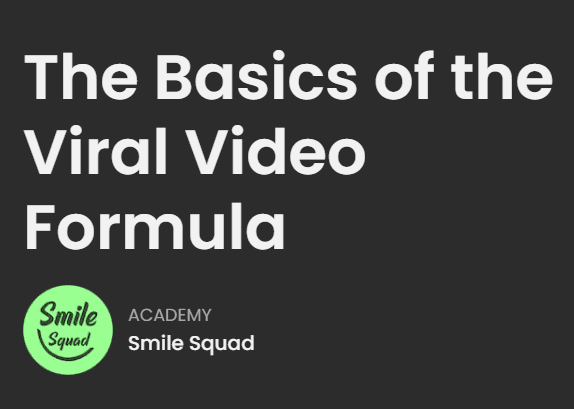 The Basics Of The Viral Video Formula